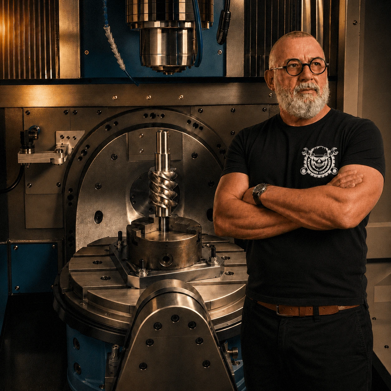 Davidson o fabricantes de rotores para compressores rotativos de parafuso